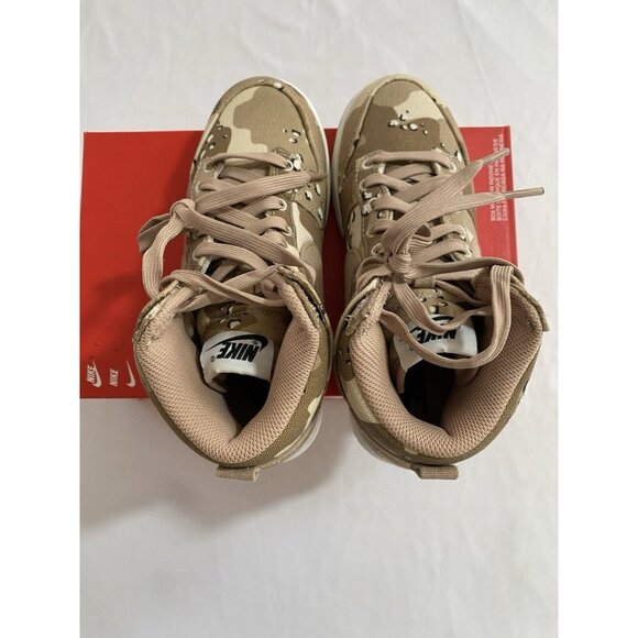 New Women’s Size 5 Brown Nike Dunk High Basketball Shoes DX2314 200 - Picture 7 of 9